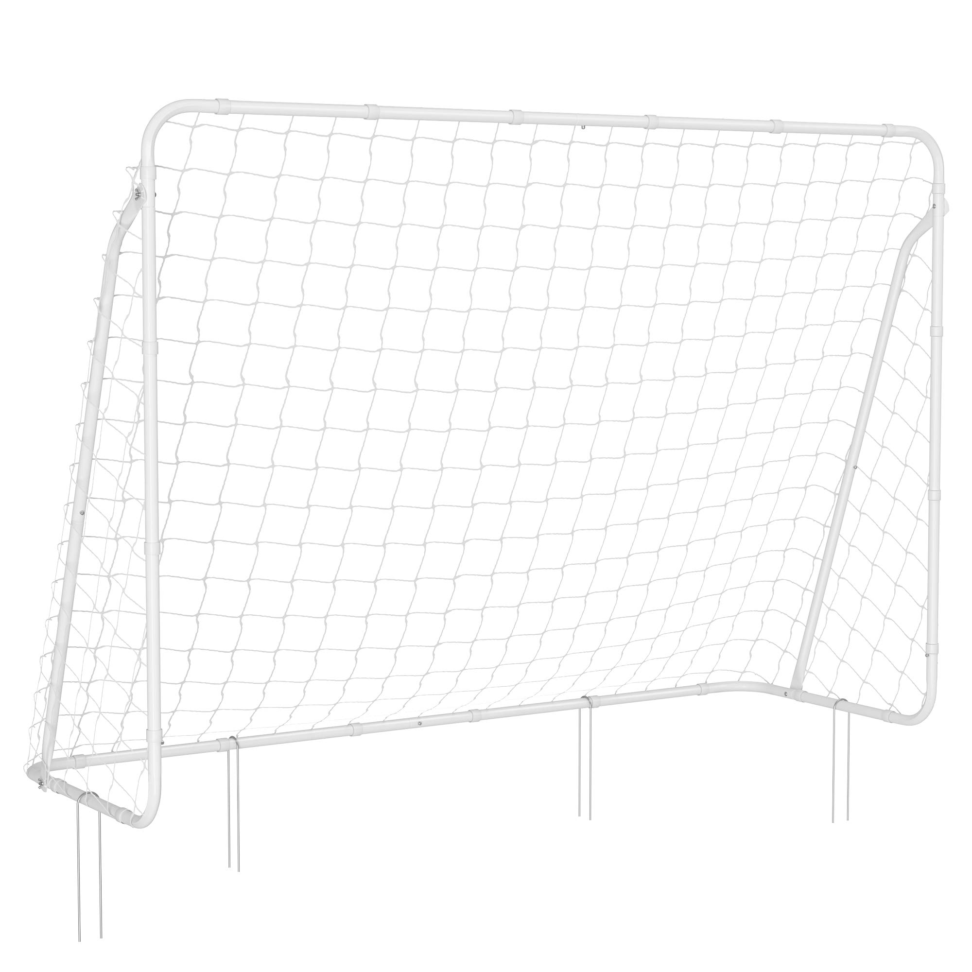 songmics-fu-balltor-mit-netz-garten-tor-eisenrohre-pe-netz-schnelle-montage image 1