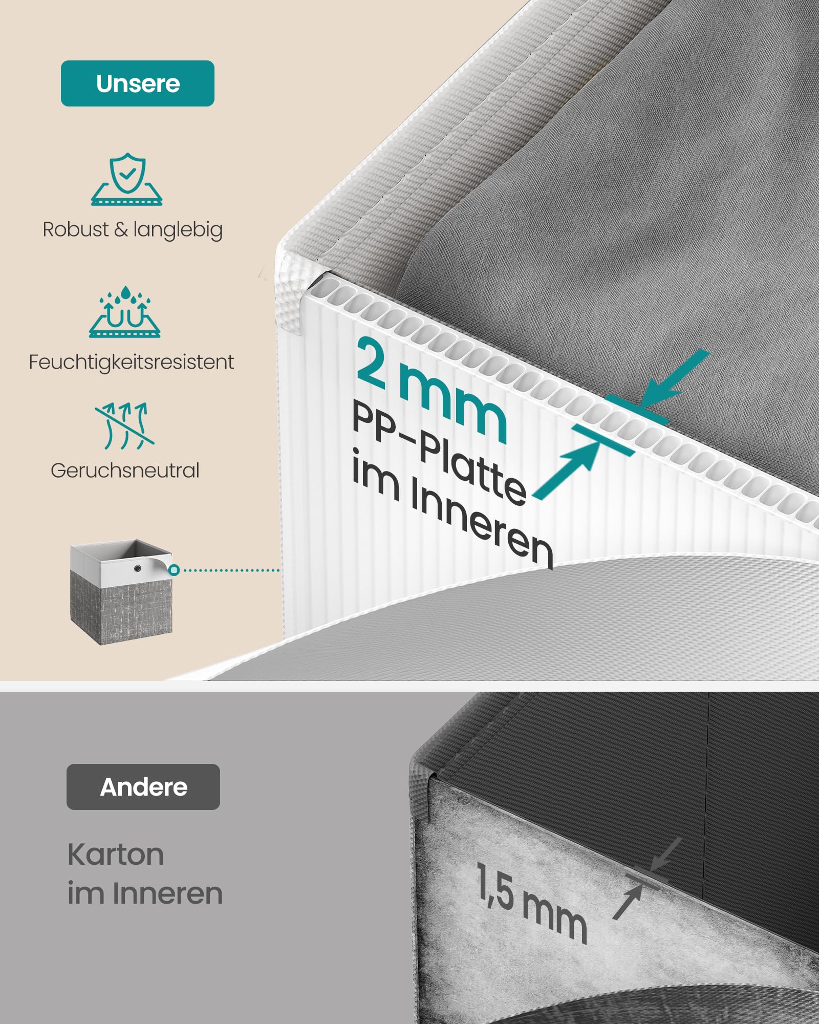 songmics-aufbewahrungsbox-6er-set-30-x-30-x-30-cm-wolkenwei-schilfgrau-rfb430gm0 image 3