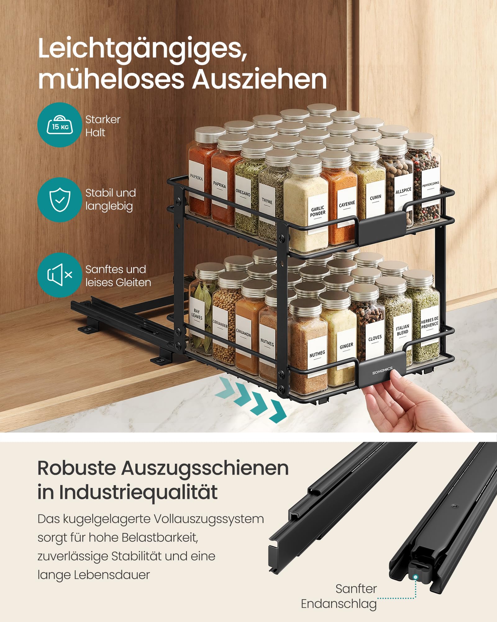 songmics-gew-rzregal-ausziehbar-2-etagen-aus-stahl-schwarz image 4