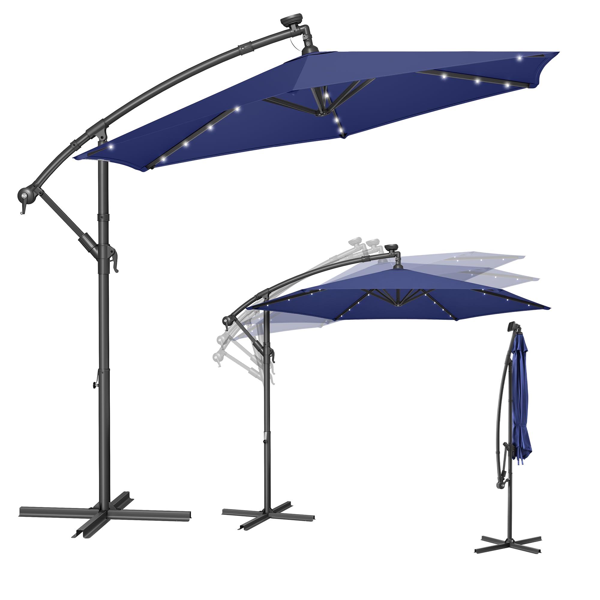 songmics-ampelschirm-300-cm-mit-led-solar-beleuchtung-grau image 8
