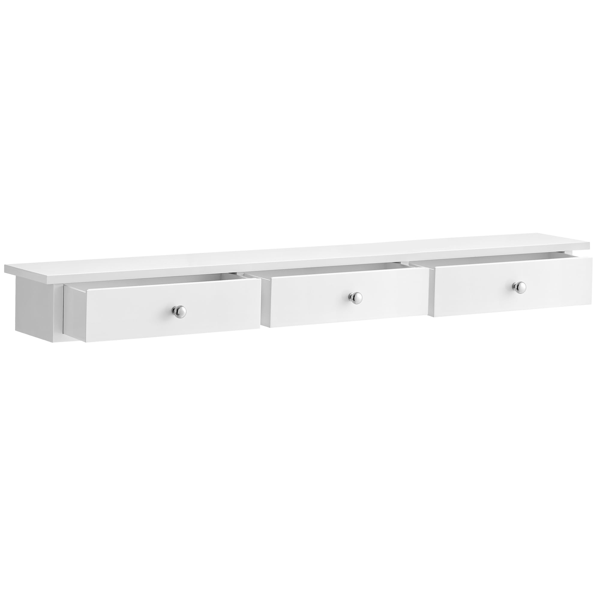 songmics-wandregal-lws085w01-schweberegal-mit-3-schubladen-80-cm-wei image 1
