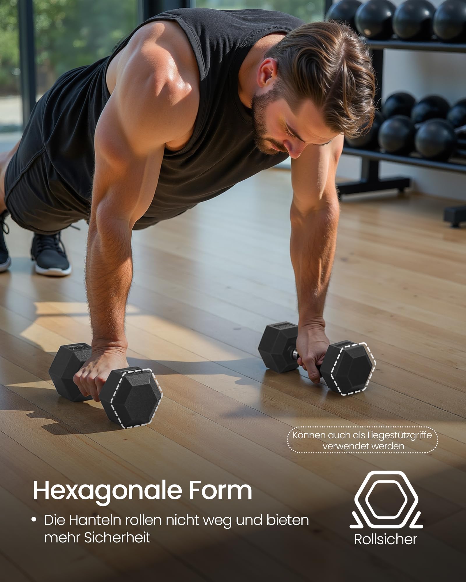 songmics-hantelset-hexagon-kurzhantel-2er-set-gusseisen image 3