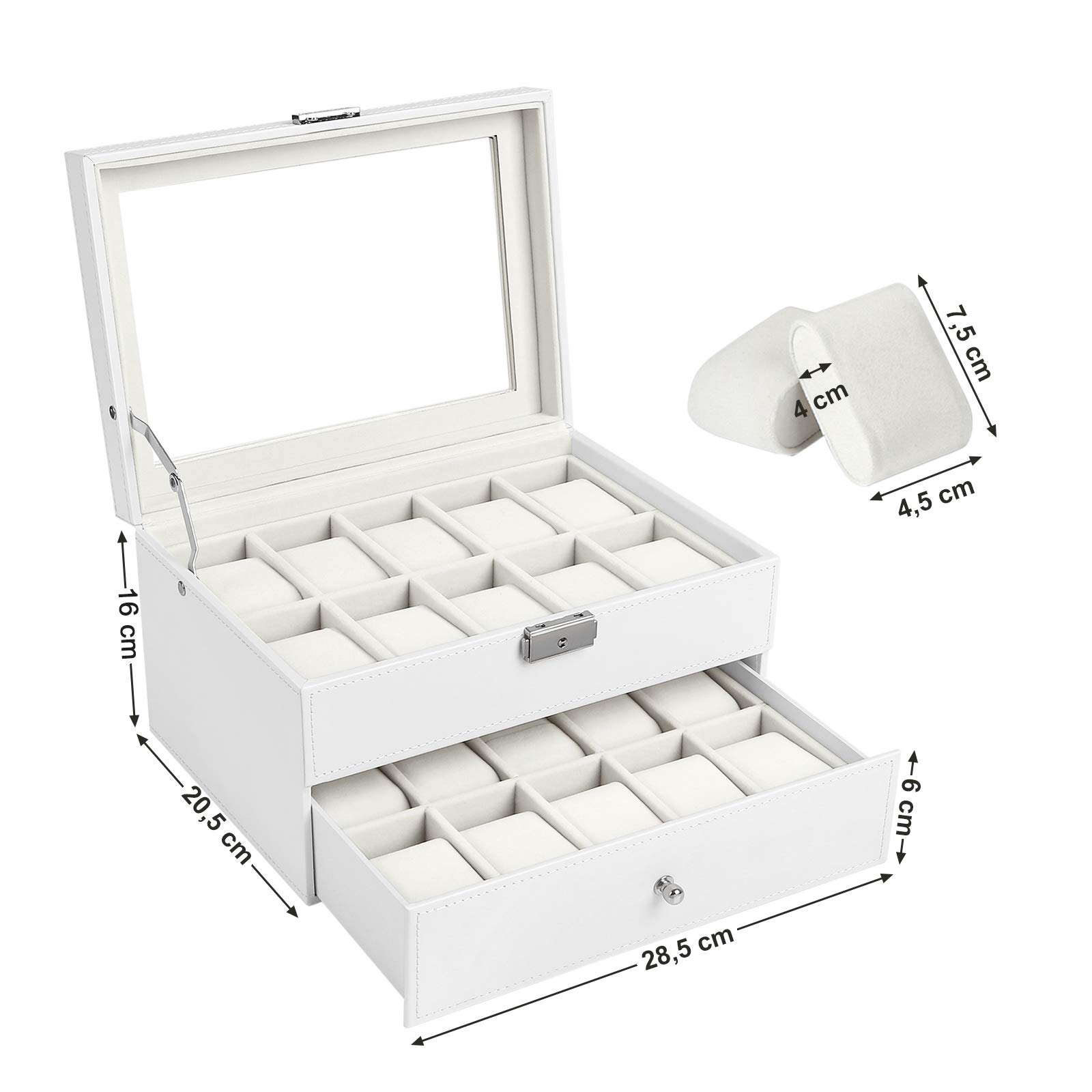 songmics-uhrenbox-jwb201-f-r-20-uhren-uhrenk-stchen-wei image 7