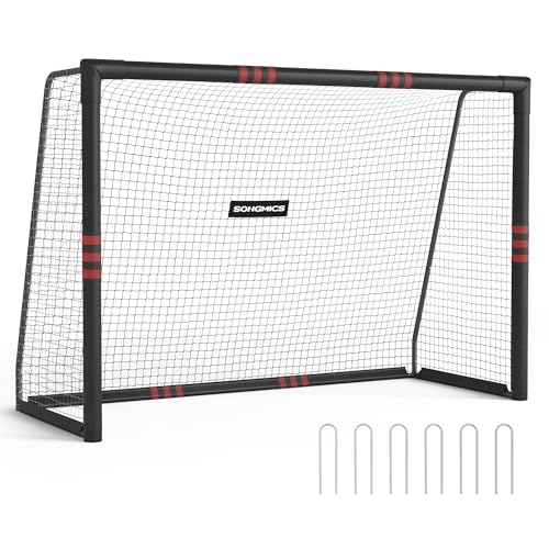 songmics-fu-balltor-outdoor-stahl-pe-netz image 8