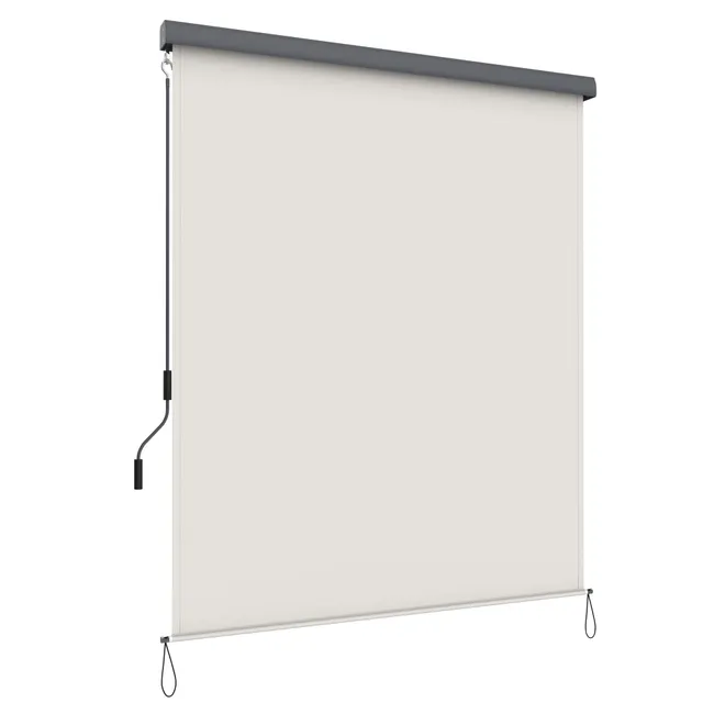 songmics-classic-gsa165be-senkrechtmarkise-1-6-x-2-5-m-beige image 1