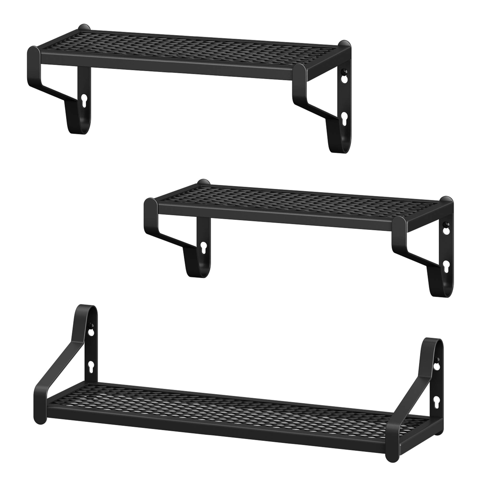 songmics-wandregale-lfs031b01-3er-set-schwebende-metallregale-schwarz image 7