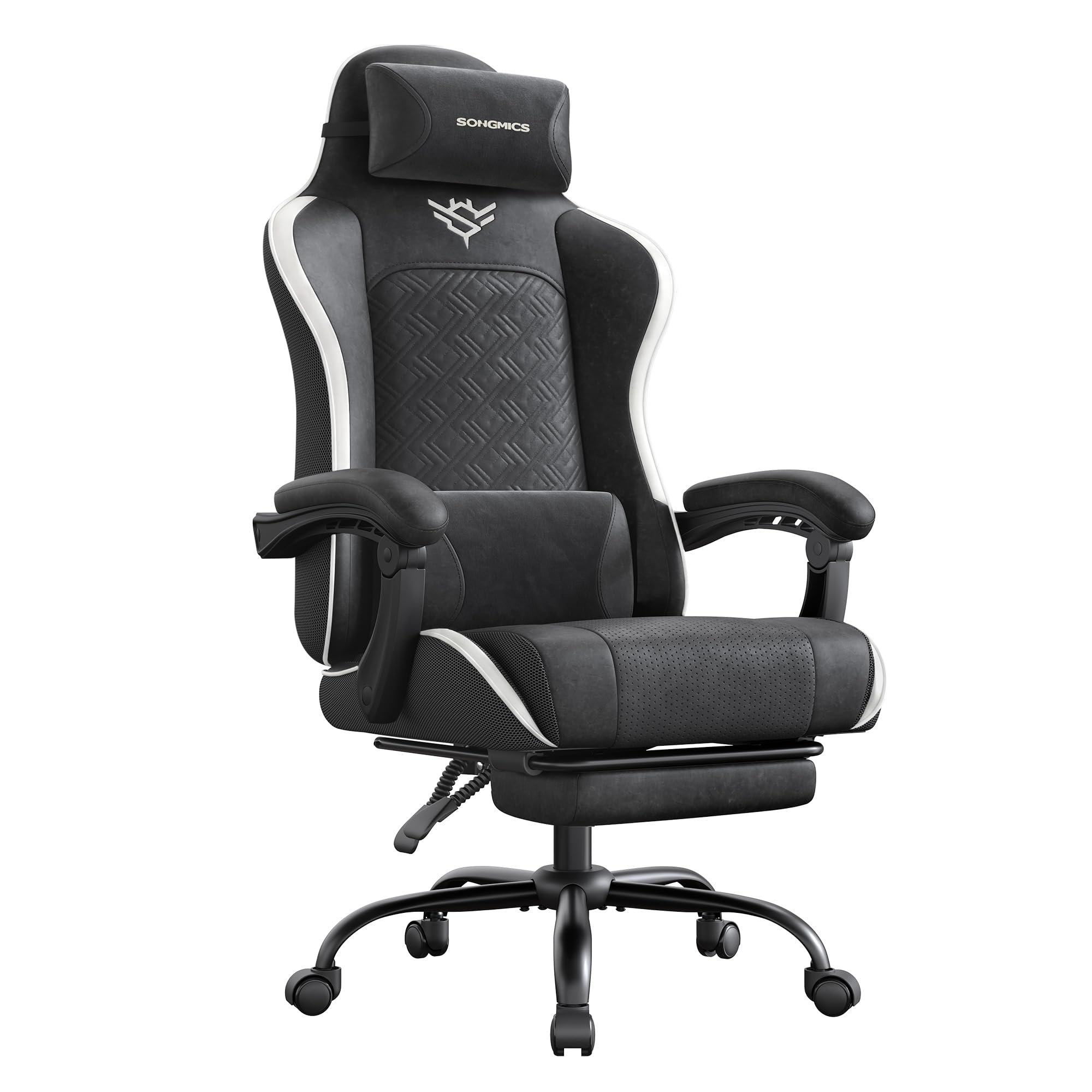 songmics-gaming-stuhl-obg079b01-tintenschwarz-ergonomischer-b-rostuhl-mit-fu-st- image 8