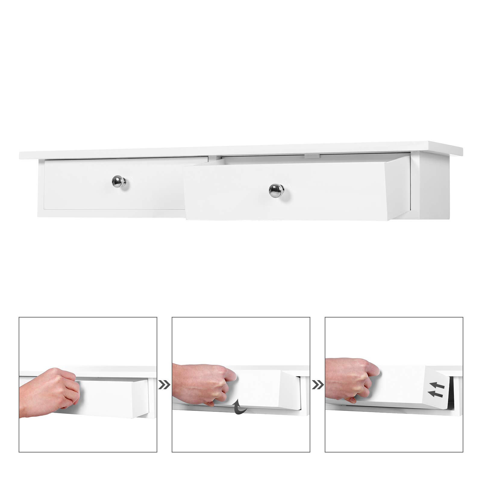 songmics-wandregal-set-2-teilig-mit-5-schubladen-wei-hochglanz-lws100w01 image 8