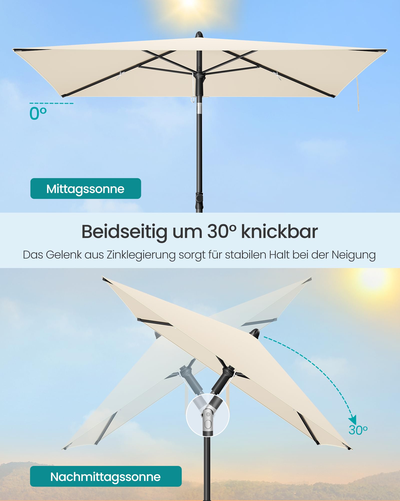 songmics-sonnenschirm-balkon-rechteckig-190-x-120-cm-knickbar-upf-50-2 image 3