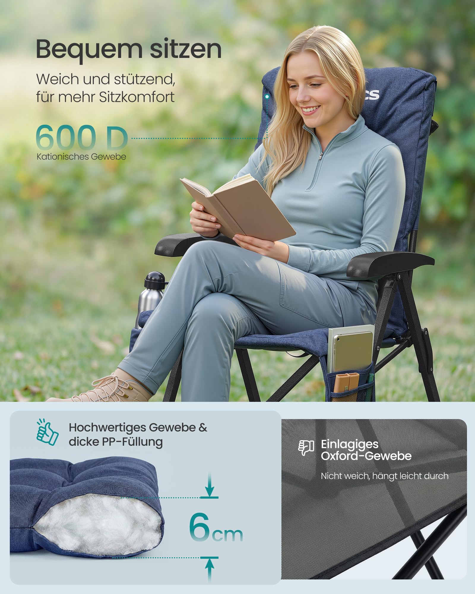 songmics-gcb016qz01-campingstuhl-verstellbar-blau-gepolstert image 4