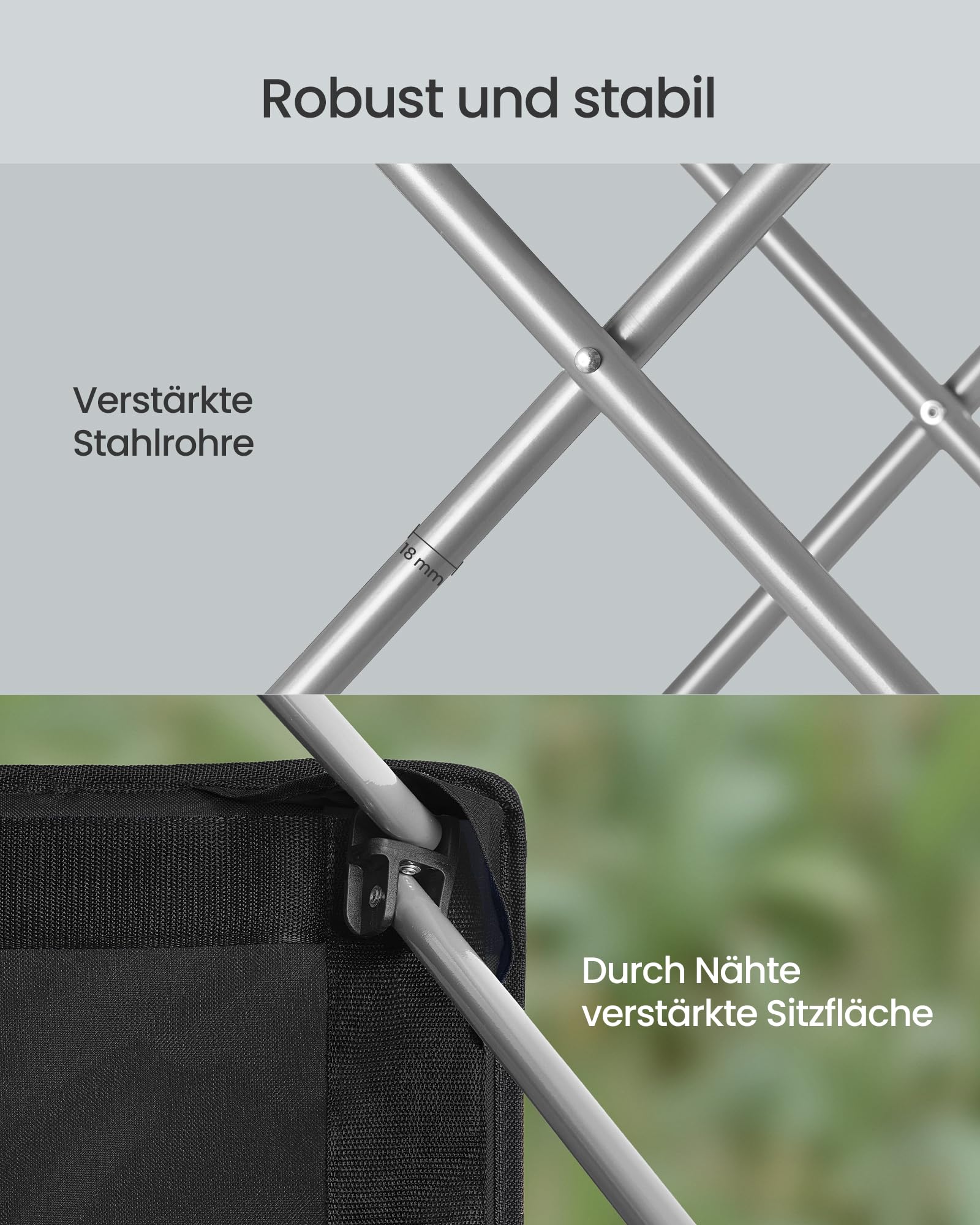 songmics-campingstuhl-gcb005bh01-klappbar-schwarz-grau-mit-getr-nkehalter image 6