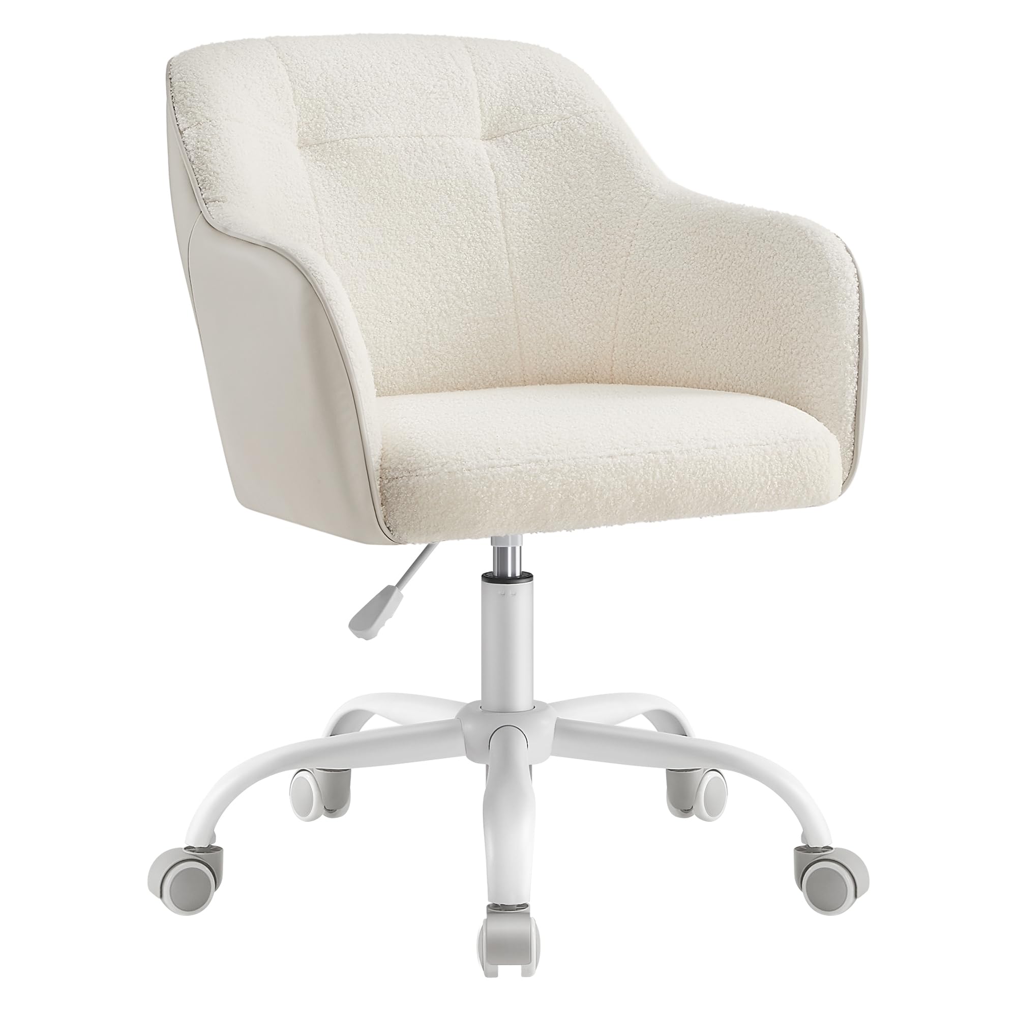 songmics-obg019w01-drehstuhl-h-henverstellbar-sherpa-stoff-wei image 1
