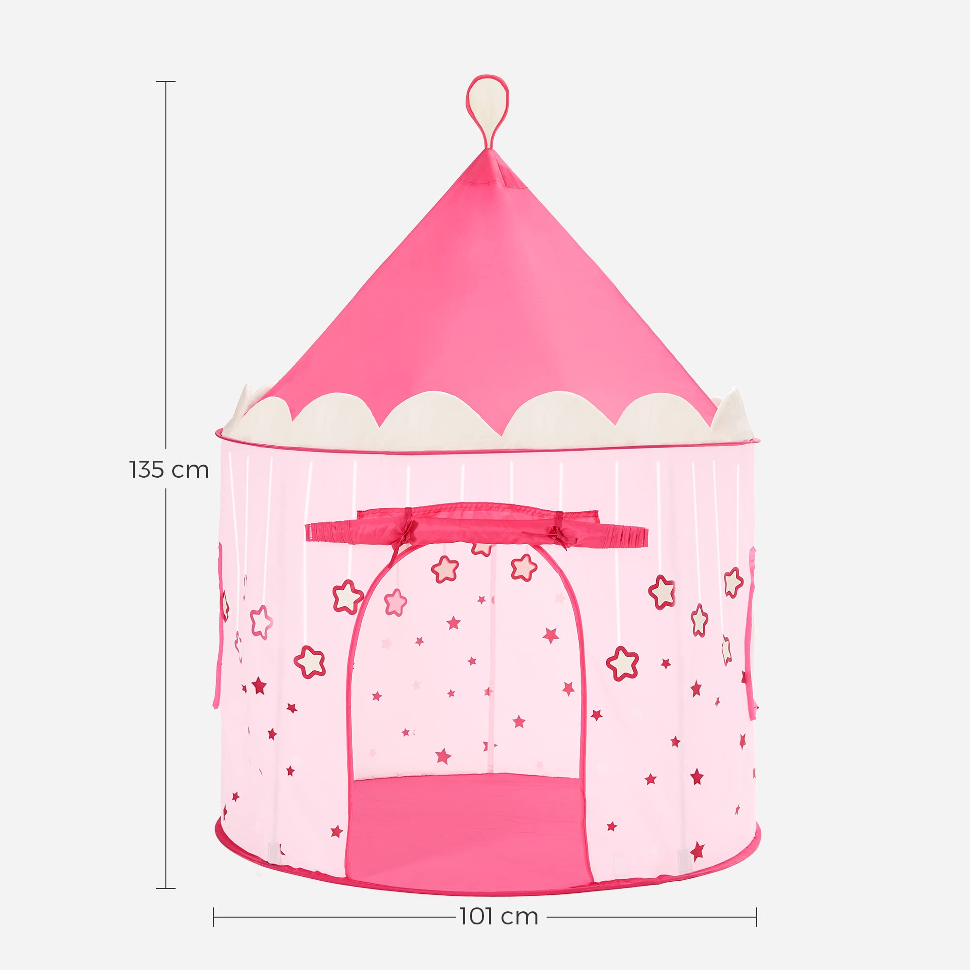 songmics-spielzelt-lpt01pk-prinzessinnenschloss-pink-101-x-135-cm image 7