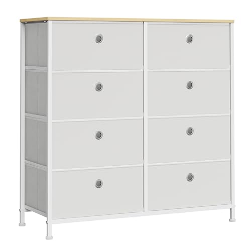 songmics-kommode-lts024w57-mit-8-stoffschubladen-cremewei-eiche image 8