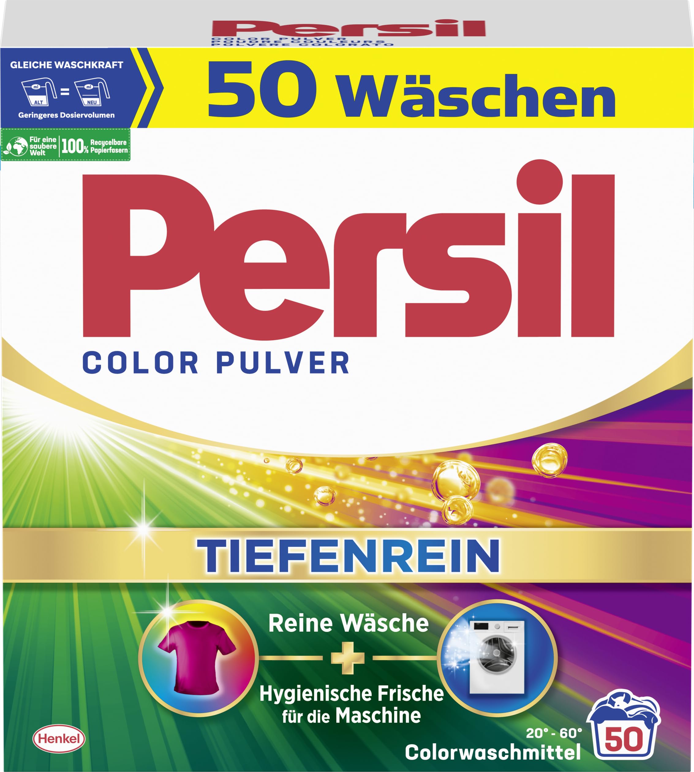 persil-color-pulver-tiefenrein-50-waschladungen-colorwaschmittel image 2