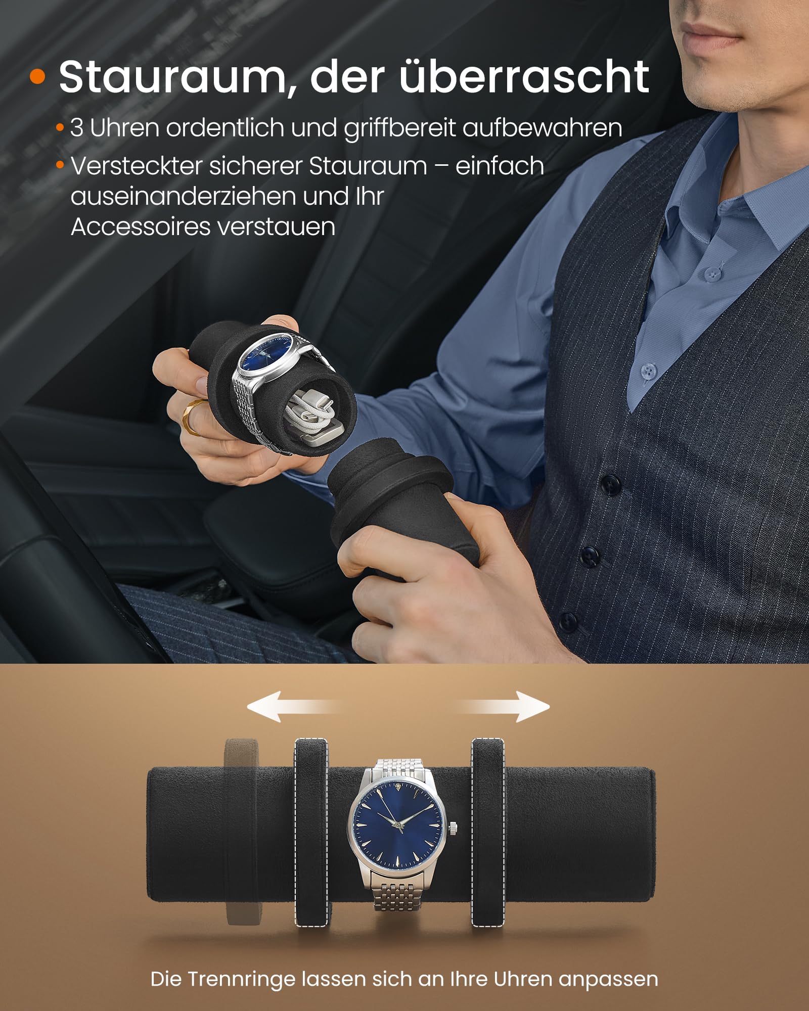 songmics-home-ronne-uhrenrolle-jwb027b01-f-r-3-uhren-schwarz image 5
