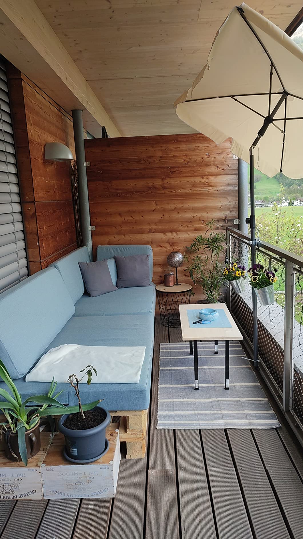 Balkon endlich nutzbar