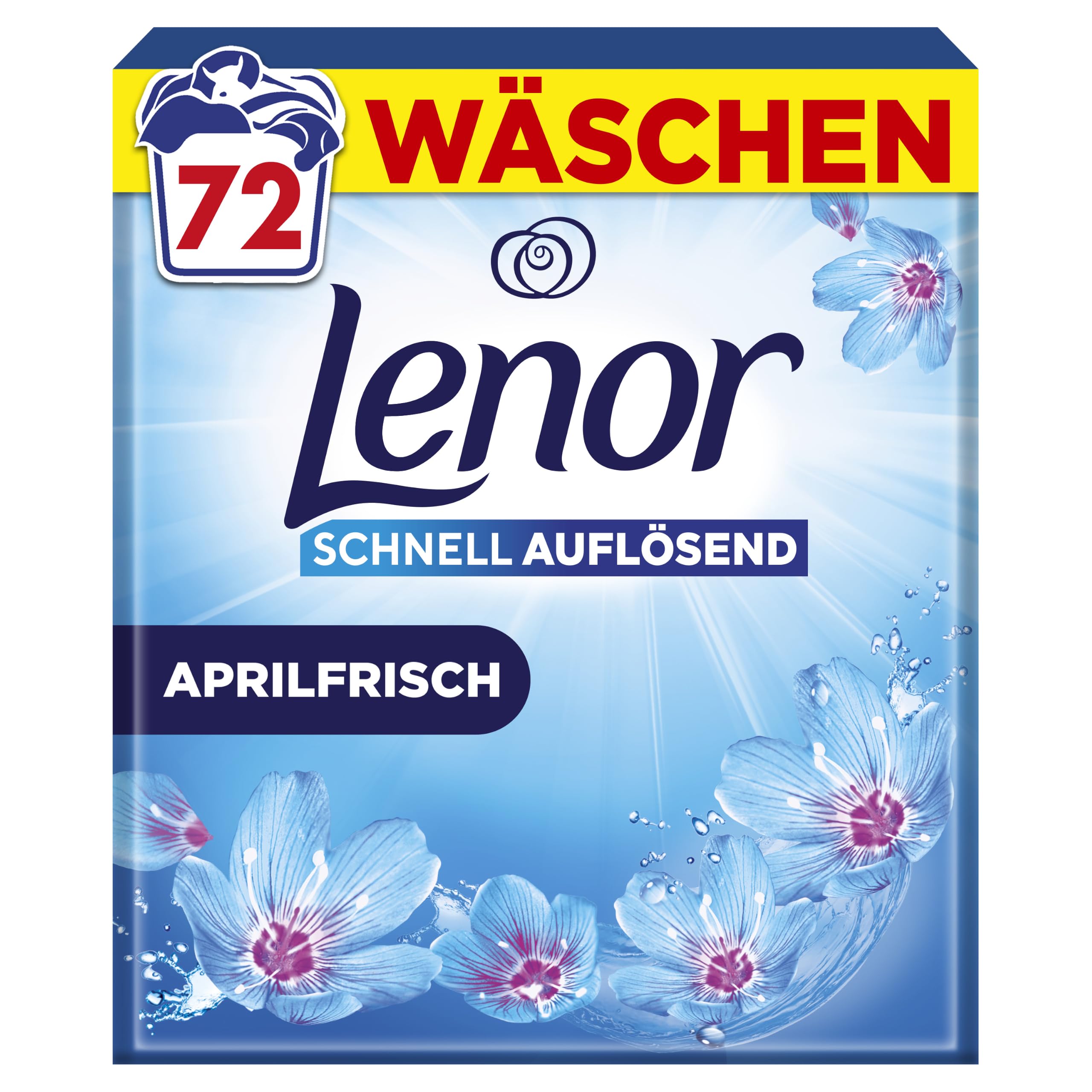 lenor-aprilfrisch-pulverwaschmittel-72-w-schen image 1