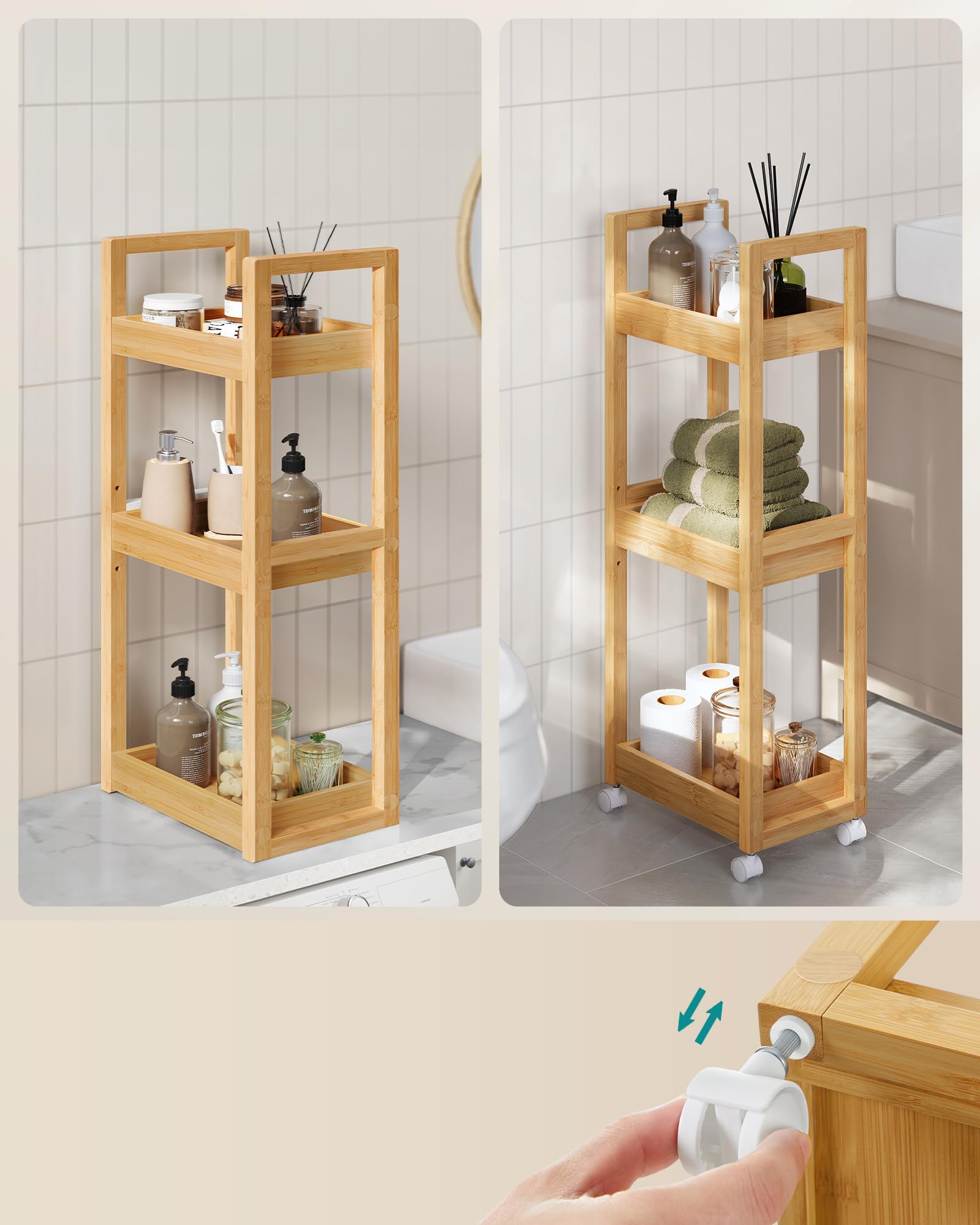 songmics-rollwagen-bcb083n01-badregal-mit-3-ebenen-20-x-30-x-80-cm-naturbeige image 3