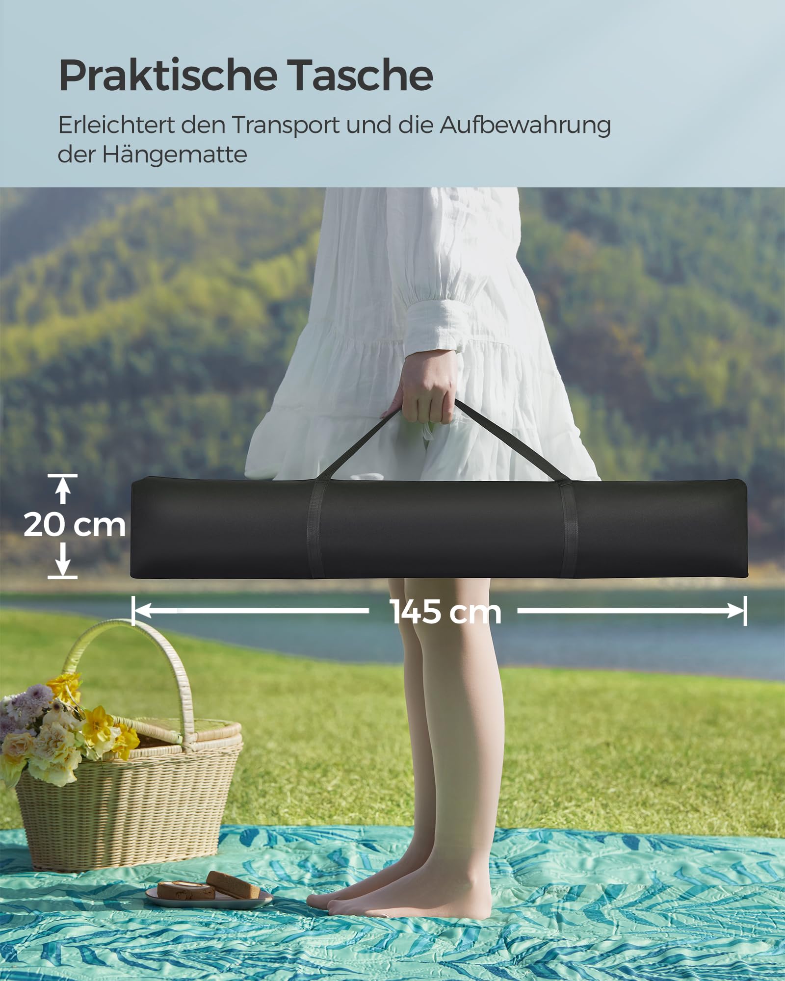 songmics-h-ngematte-mit-gestell-ghs002q01-doppel-200-kg image 7