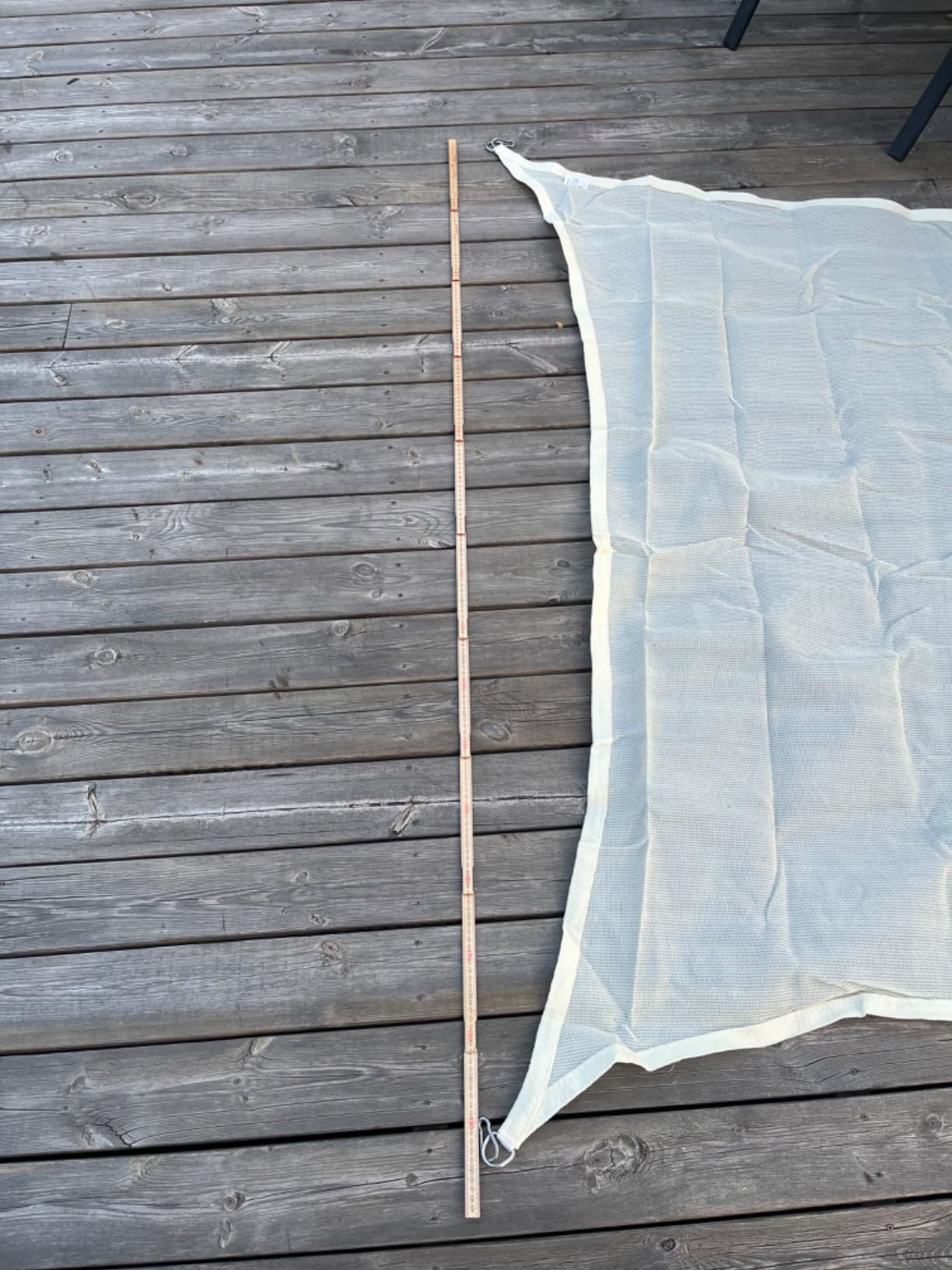 Angenehmer Schatten auf der Terrasse