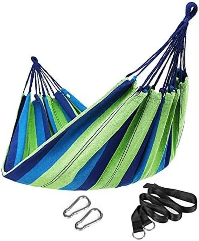 songmics-h-ngematte-gdc15l-doppel-210-x-150-cm-bis-300-kg-gr-n-blau image 1