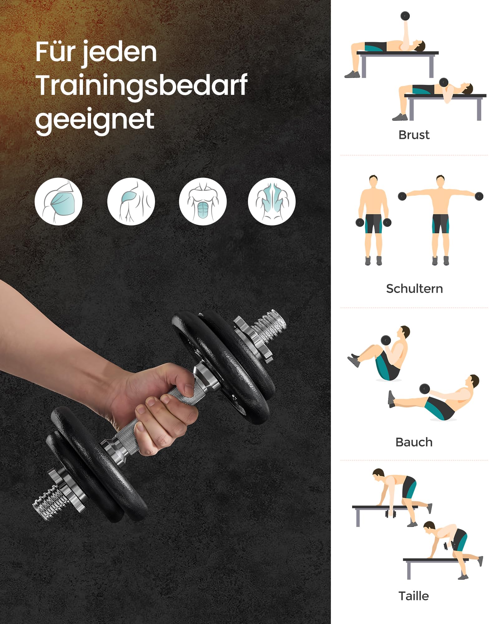 songmics-2-in-1-hantelset-verstellbar-20-kg-gusseisen image 4