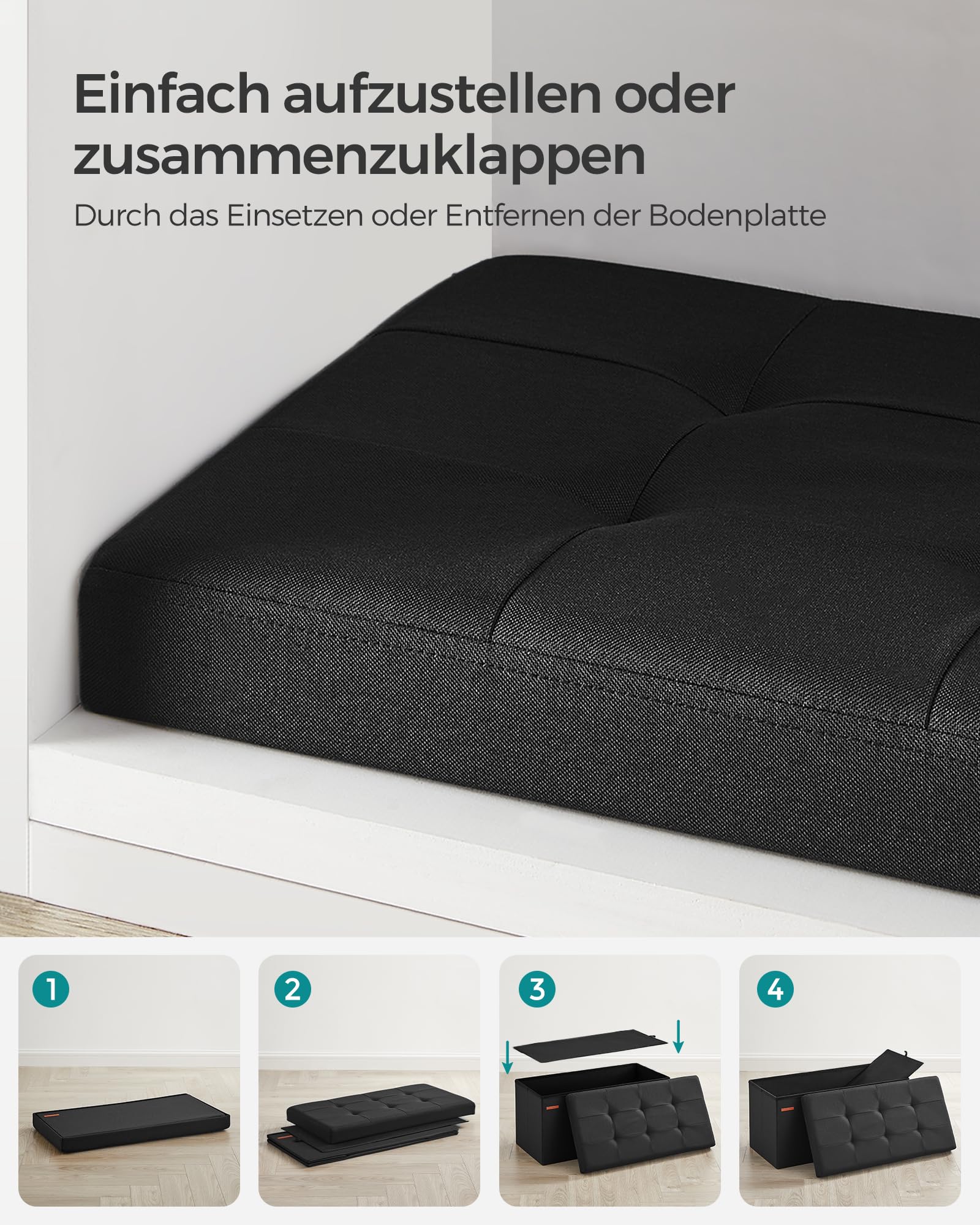songmics-sitzhocker-mit-stauraum-lsf047b01-sitzbank-38-x-76-x-38-cm-tintenschwar image 7