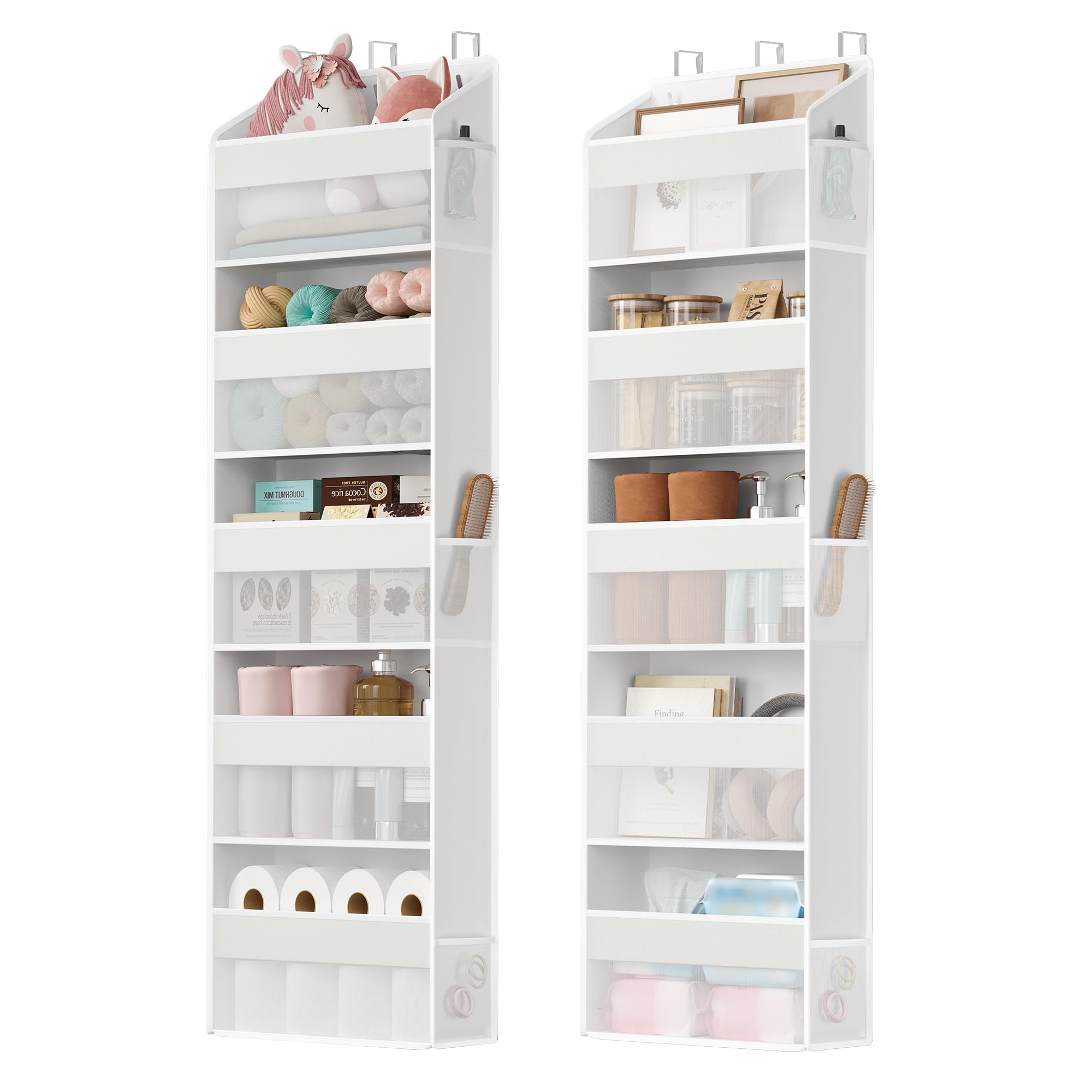songmics-t-r-organizer-2er-set-h-ngeorganizer-mit-je-5-f-chern-faltbar image 1