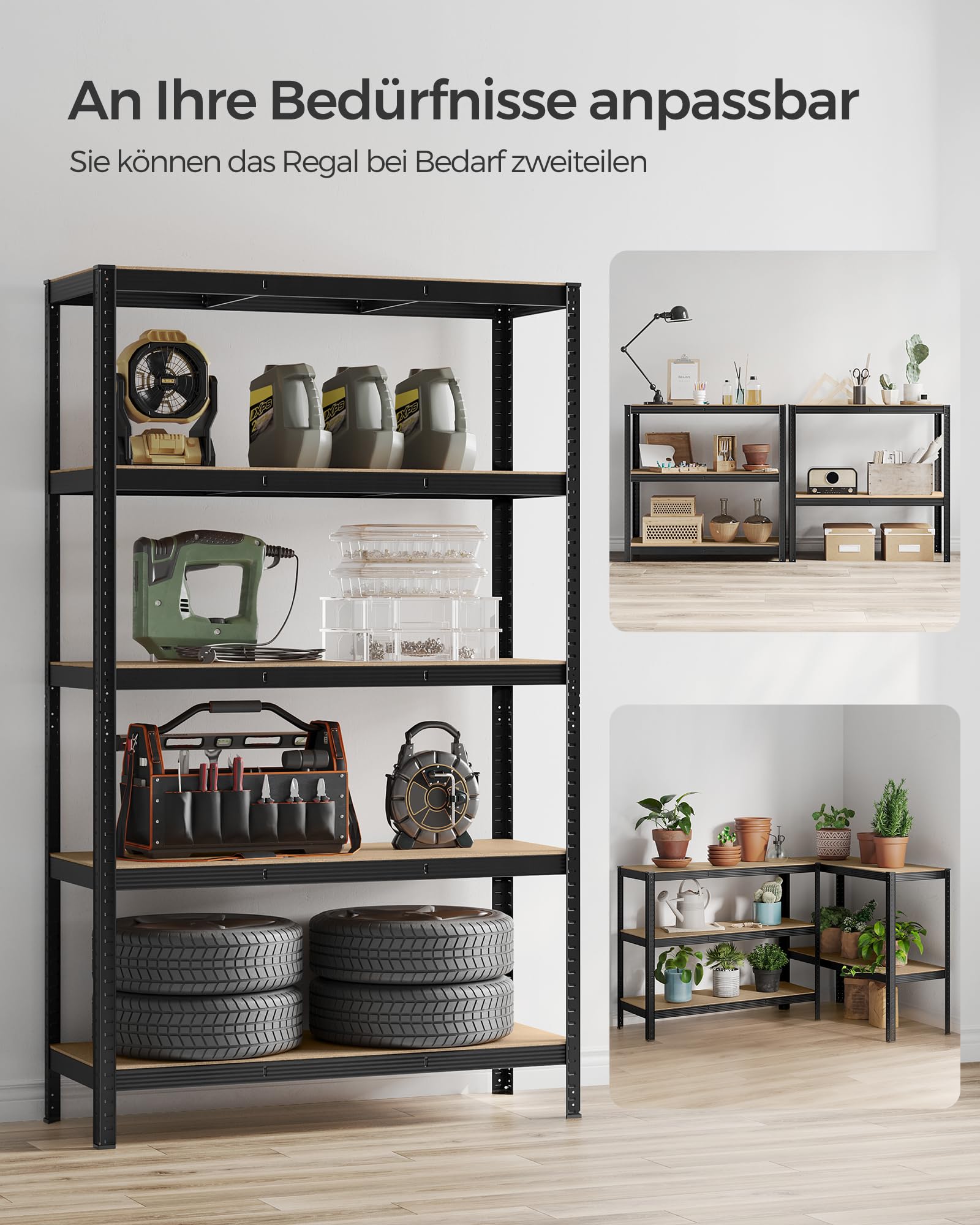 songmics-schwerlastregal-60-x-120-x-200-cm-schwarz-glr060b01 image 7