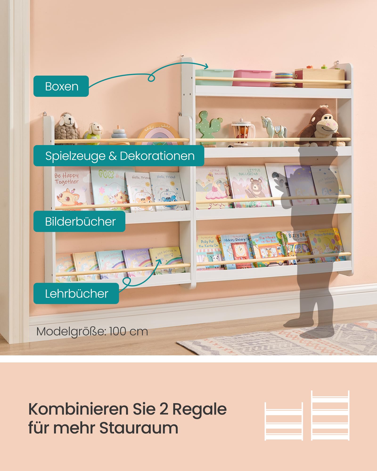 songmics-kinderregal-wandregal-gkr013w02-b-cherregal-3-ebenen-12-x-60-x-75-cm-we image 7