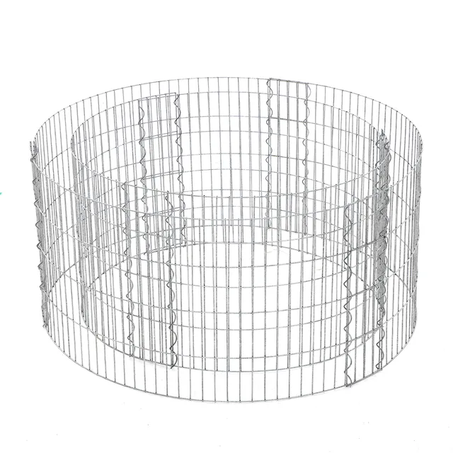 songmics-gabione-rund-ggb479-steinkorb-90-x-40-cm image 1