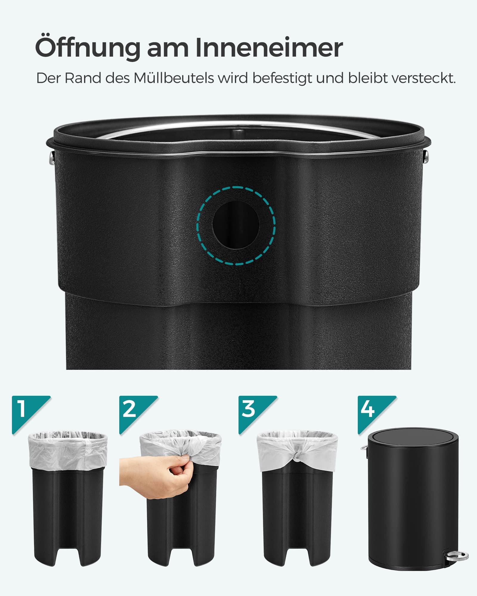 songmics-kosmetikeimer-3-liter-mit-deckel-softclose-stahl-tintenschwarz-ltb011b0 image 6