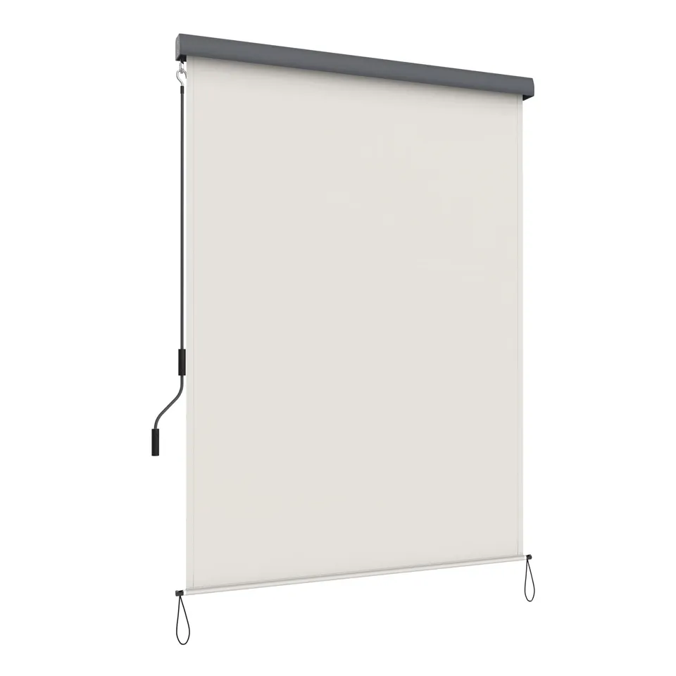 songmics-senkrechtmarkise-gsa145be-2-5-x-1-4-m-beige-mit-kurbel image 1
