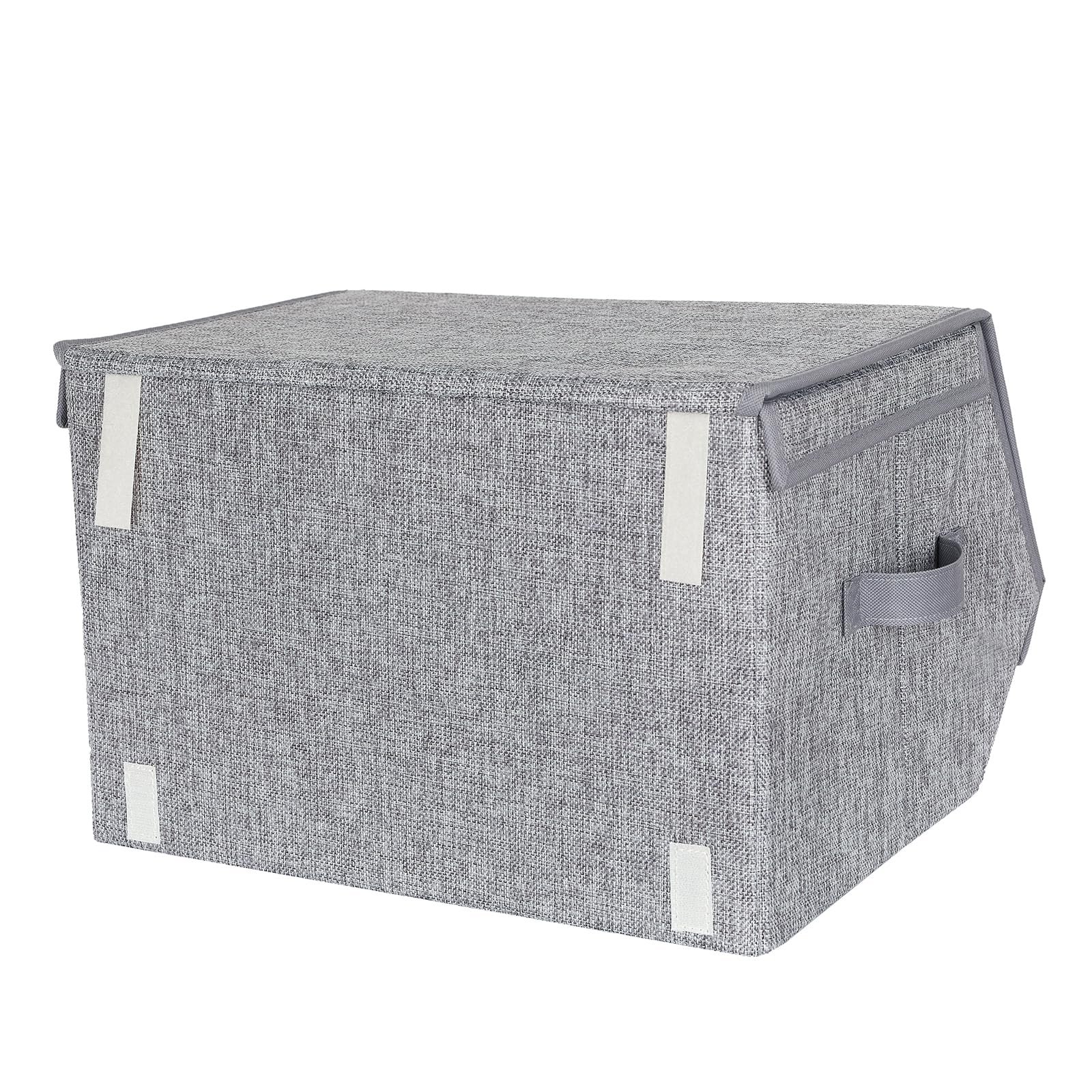 songmics-aufbewahrungsbox-2er-set-rlb02gy-faltbar-38-x-25-cm-mit-magnetdeckel image 7