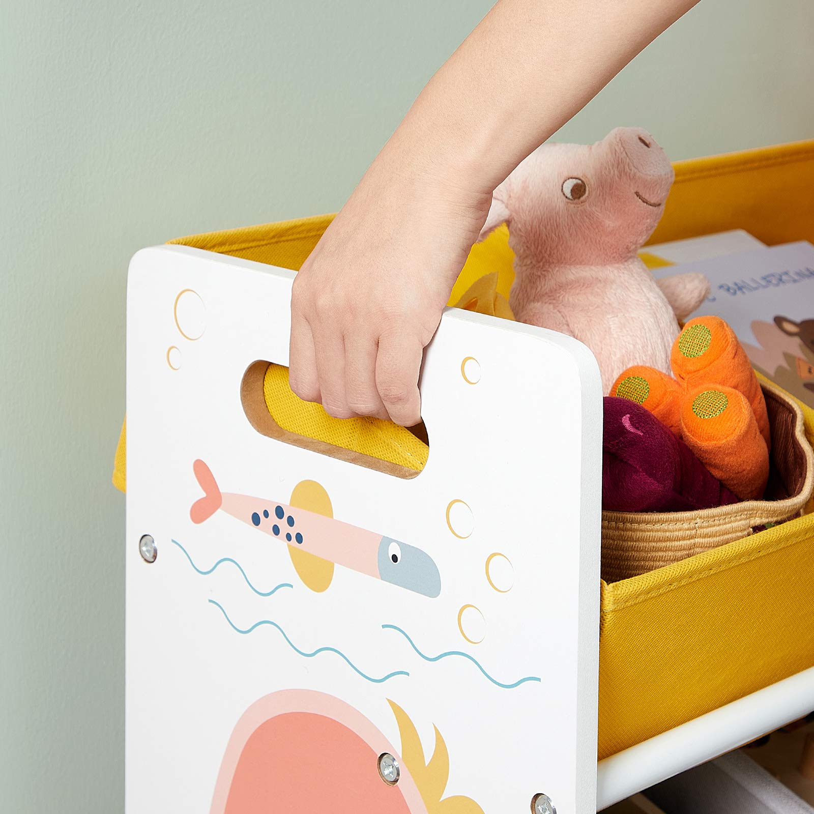 songmics-spielzeugregal-gkrs04wt-kinderzimmerregal-mit-12-stoffboxen-f-r-b-cher- image 5