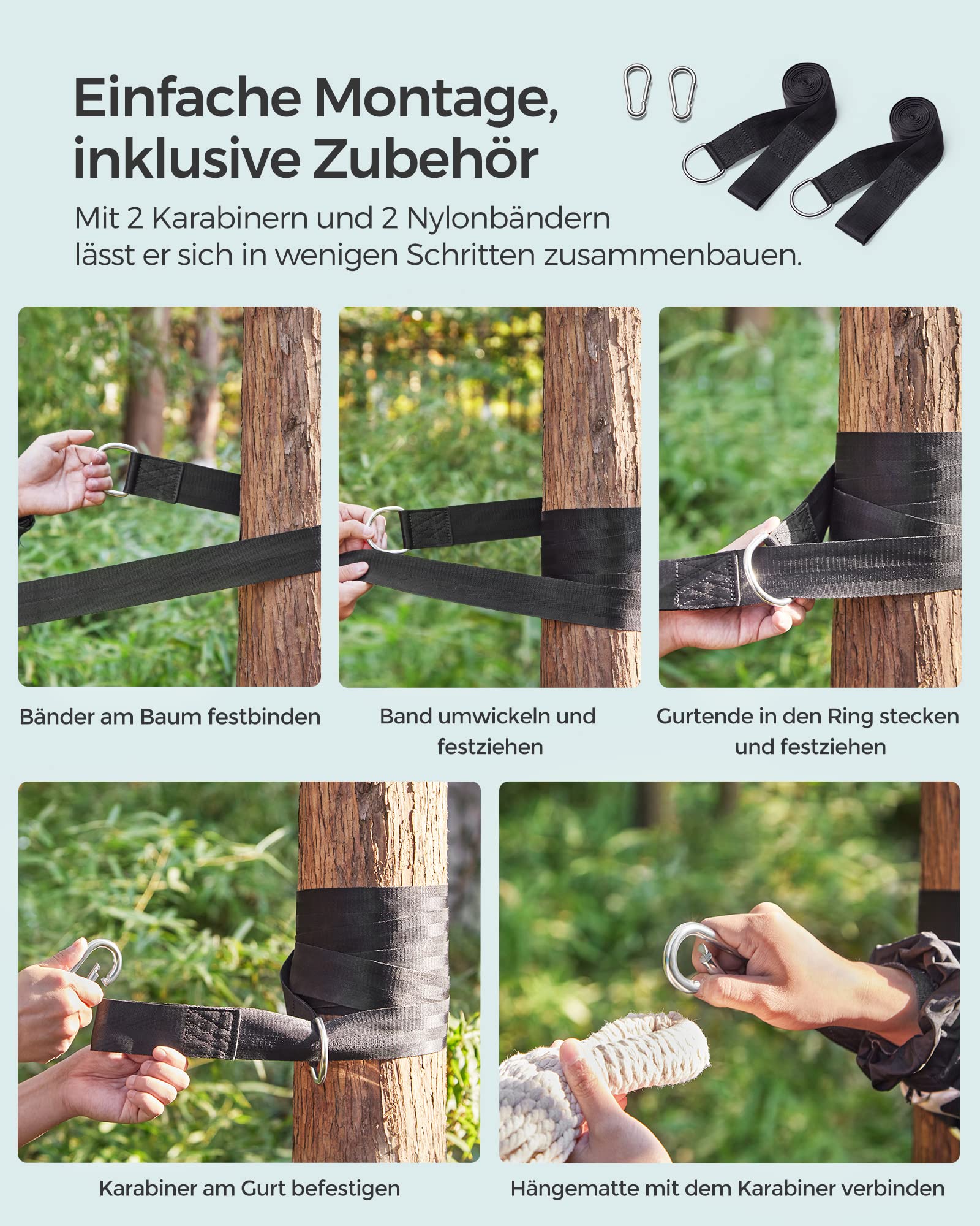 songmics-h-ngematte-doppel-210x150-cm-300-kg-grau-mit-gurten-gdc15gy image 6
