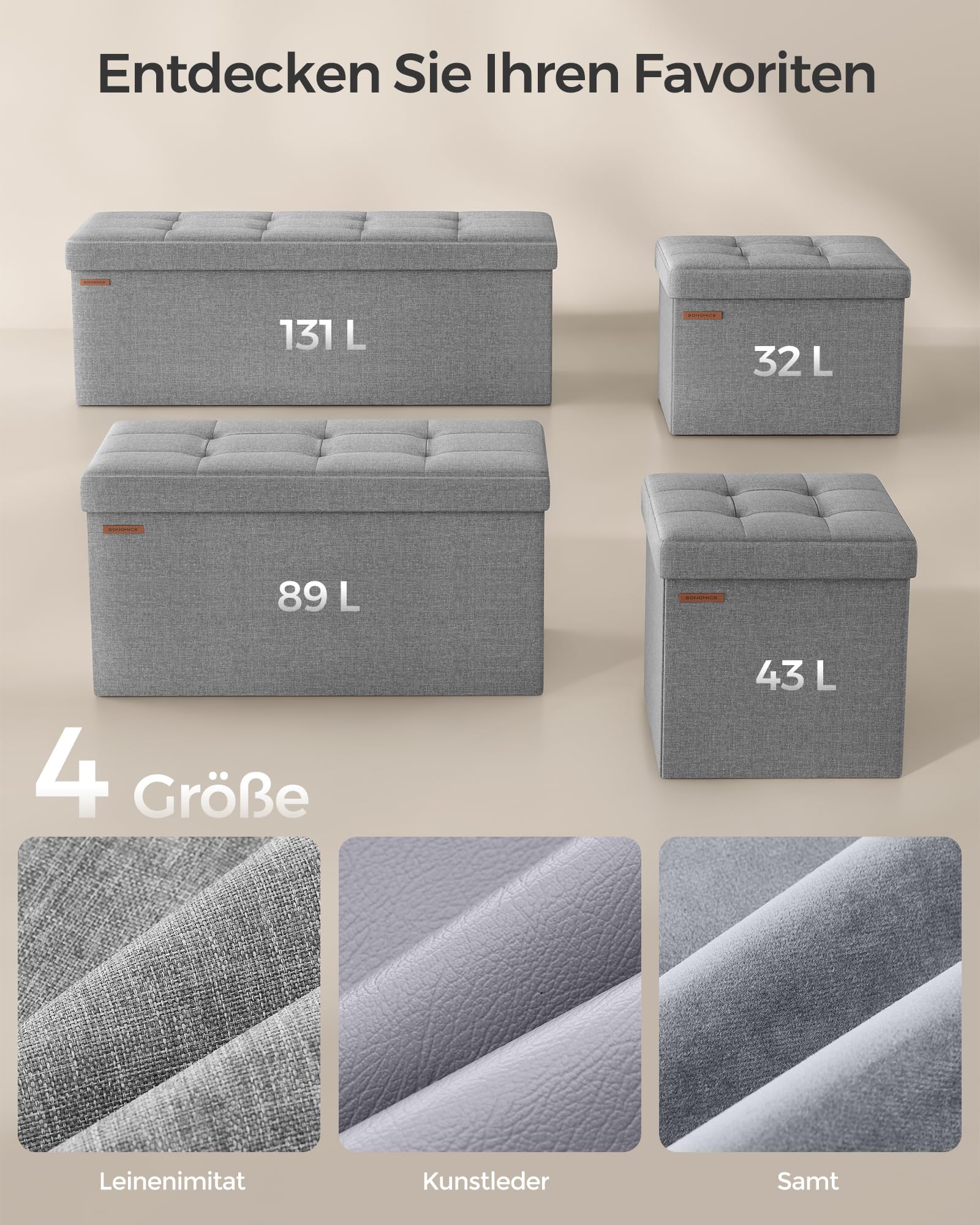 songmics-sitztruhe-lsf47g-sitzhocker-mit-stauraum-38-x-76-x-38-cm-aschgrau image 8