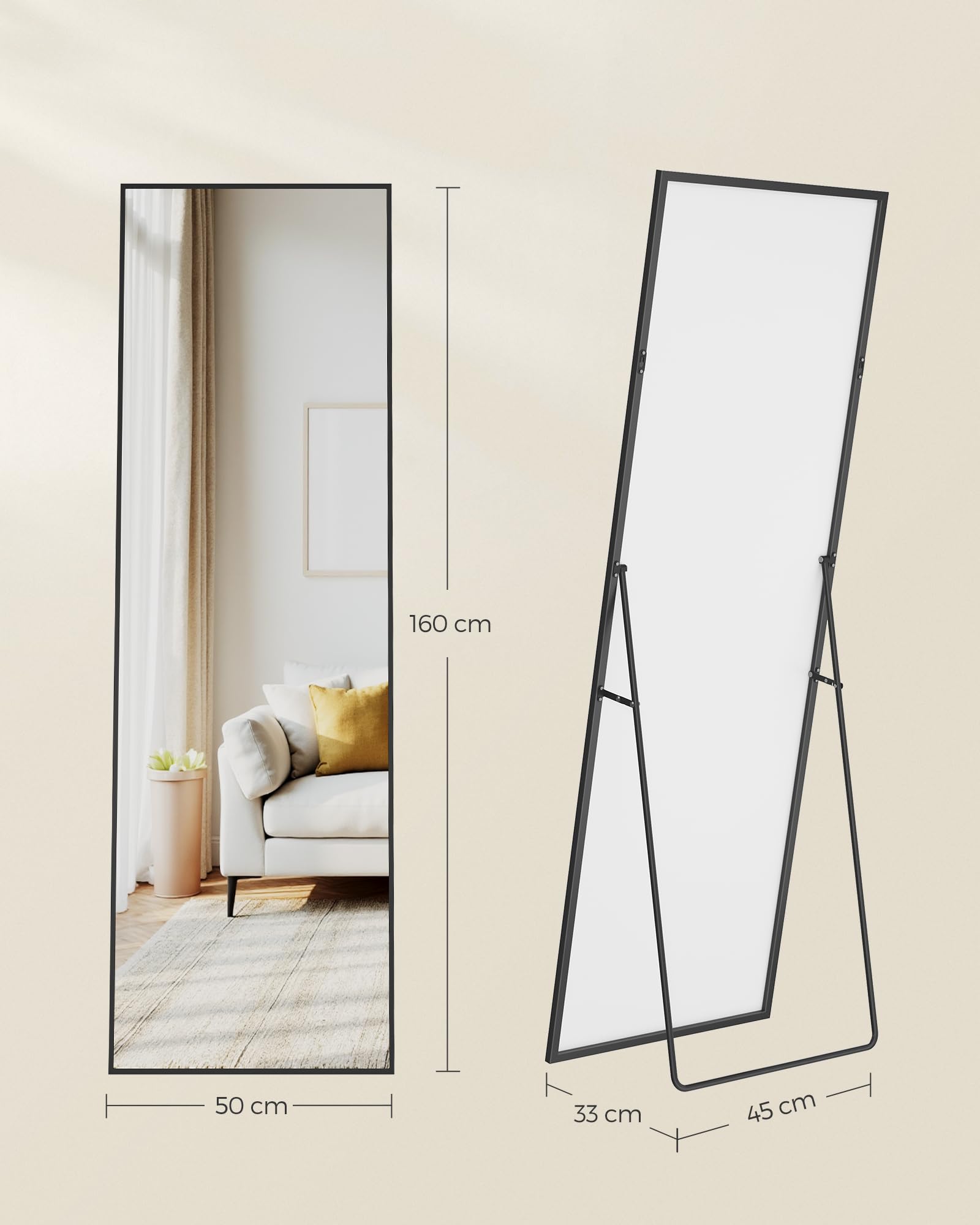 songmics-lfm050bd01-ganzk-rperspiegel-160x50cm-aluminium-tintenschwarz image 5