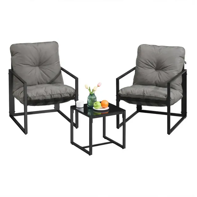 songmics-gartenm-bel-set-ggf039gz01-3-teilig-grau-mit-polster image 1