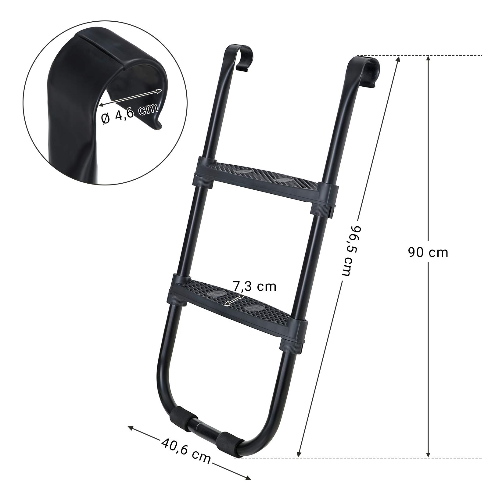 songmics-trampolinleiter-schwarz-76-cm-rutschfest-bis-100-kg image 3