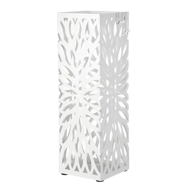songmics-schirmst-nder-metall-quadratisch-49-cm-wei-luc48w image 1