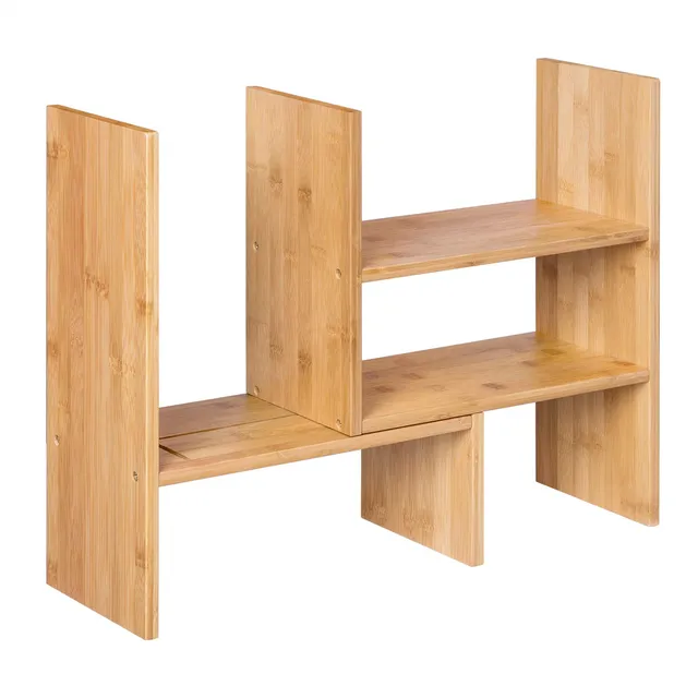 songmics-schreibtisch-organizer-modular-bambus image 1