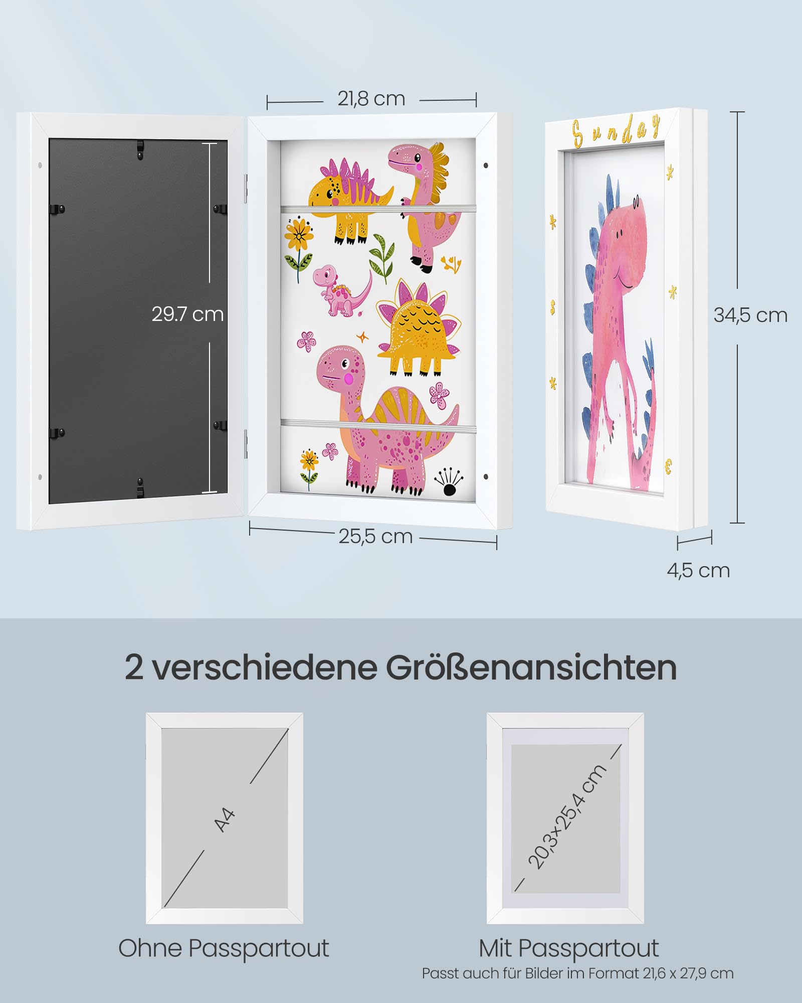 songmics-bilderrahmen-rpf052w02-2er-set-a4-kinder-kunstrahmen-mattwei-f-r-150-bi image 6