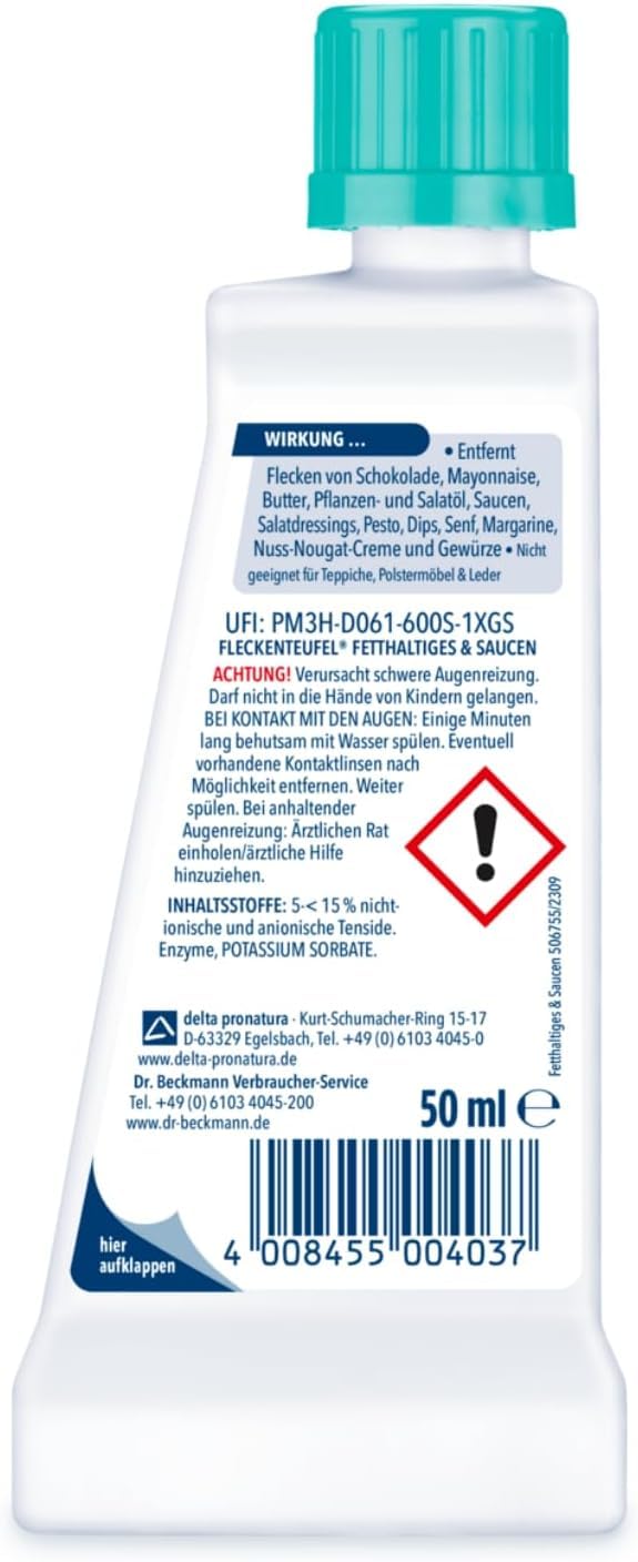 dr-beckmann-fleckenteufel-fetthaltiges-saucen-50ml-spezialfleckentferner image 2