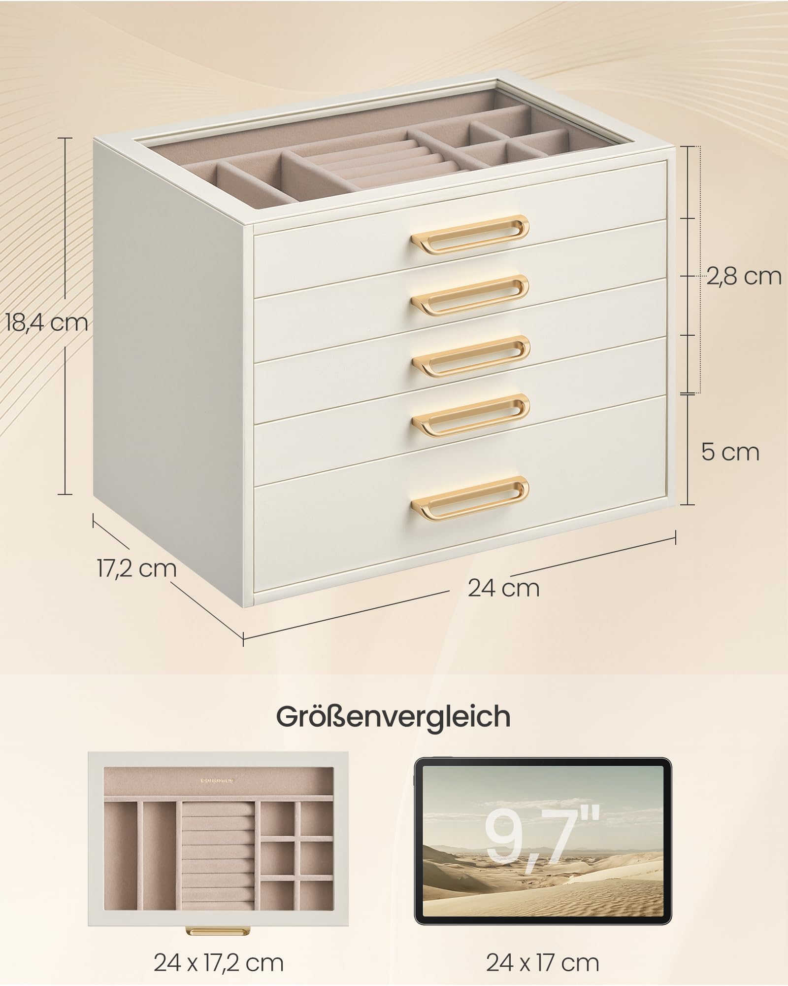 songmics-schmuckk-stchen-jbc205wd01-schmuckkasten-5-ebenen-mit-glasdeckel-17-2-x image 5