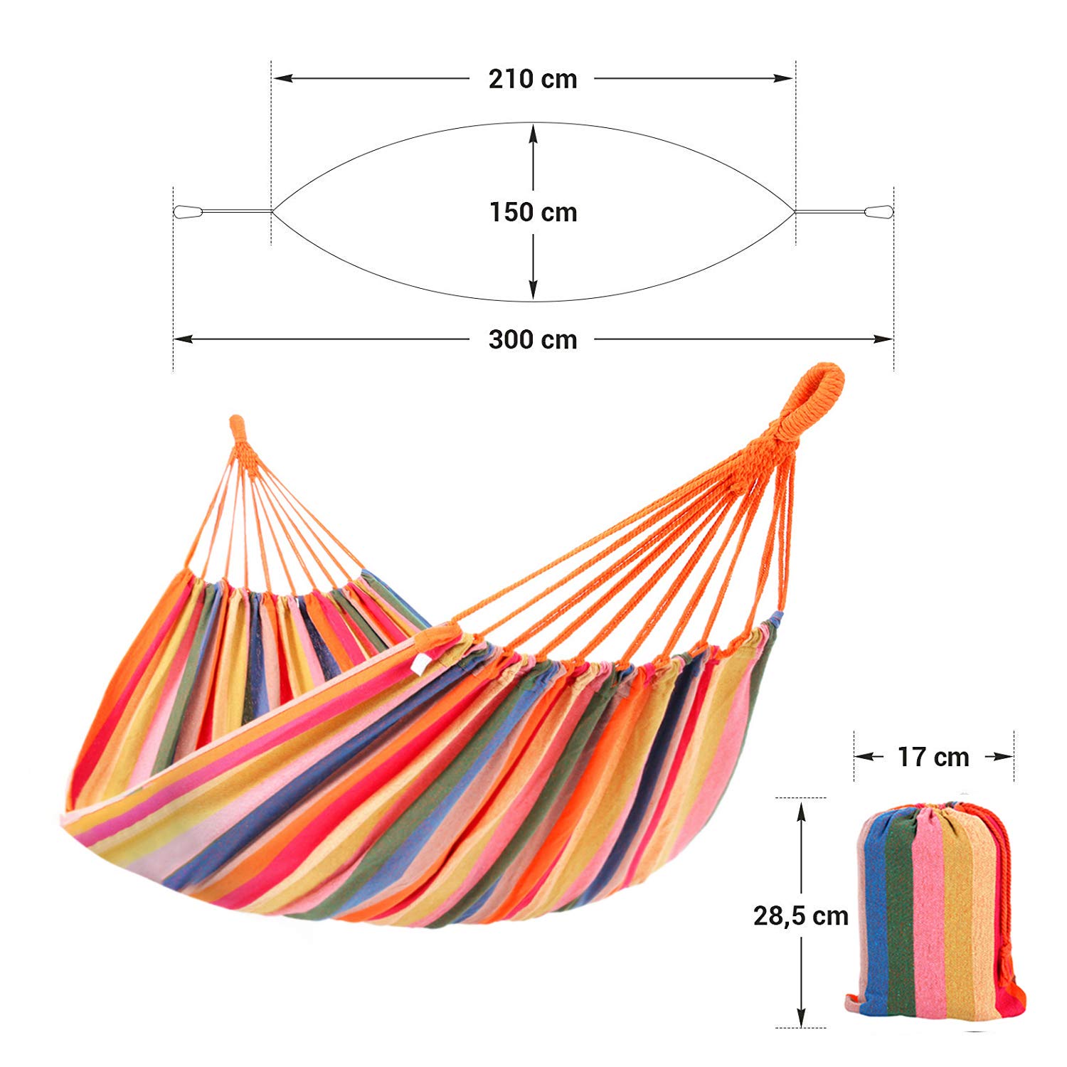 songmics-h-ngematte-gdc15c-outdoor-210-x-150-cm-bis-300-kg-regenbogen image 3
