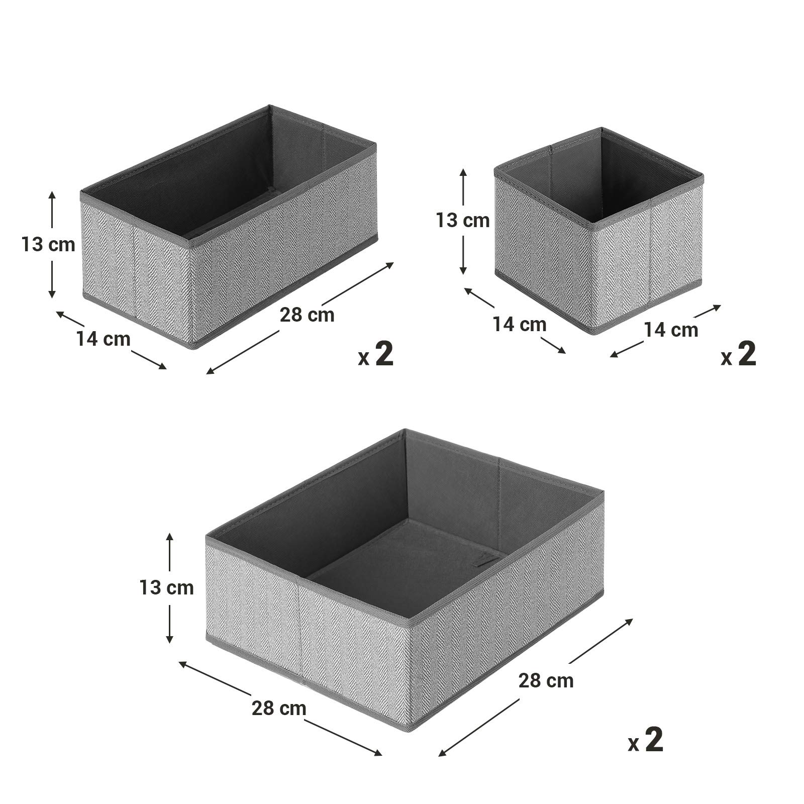 songmics-aufbewahrungsboxen-6er-set-schubladen-organizer-vliesstoff-leinenoptik- image 7