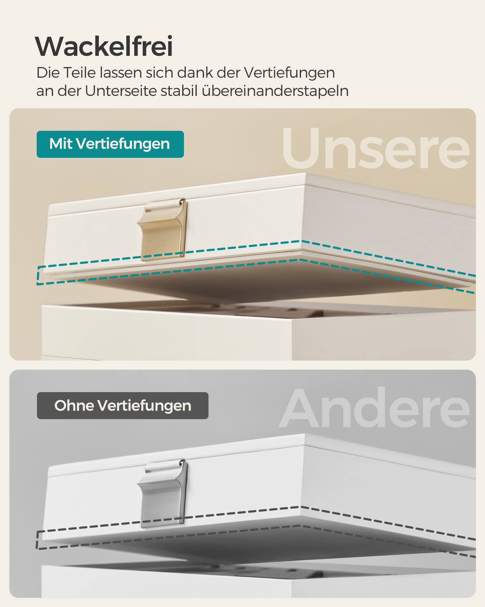 songmics-gisella-schmuckk-stchen-4-ebenen-stapelbar-mit-glasdeckel-wei-jbc164w01 image 4