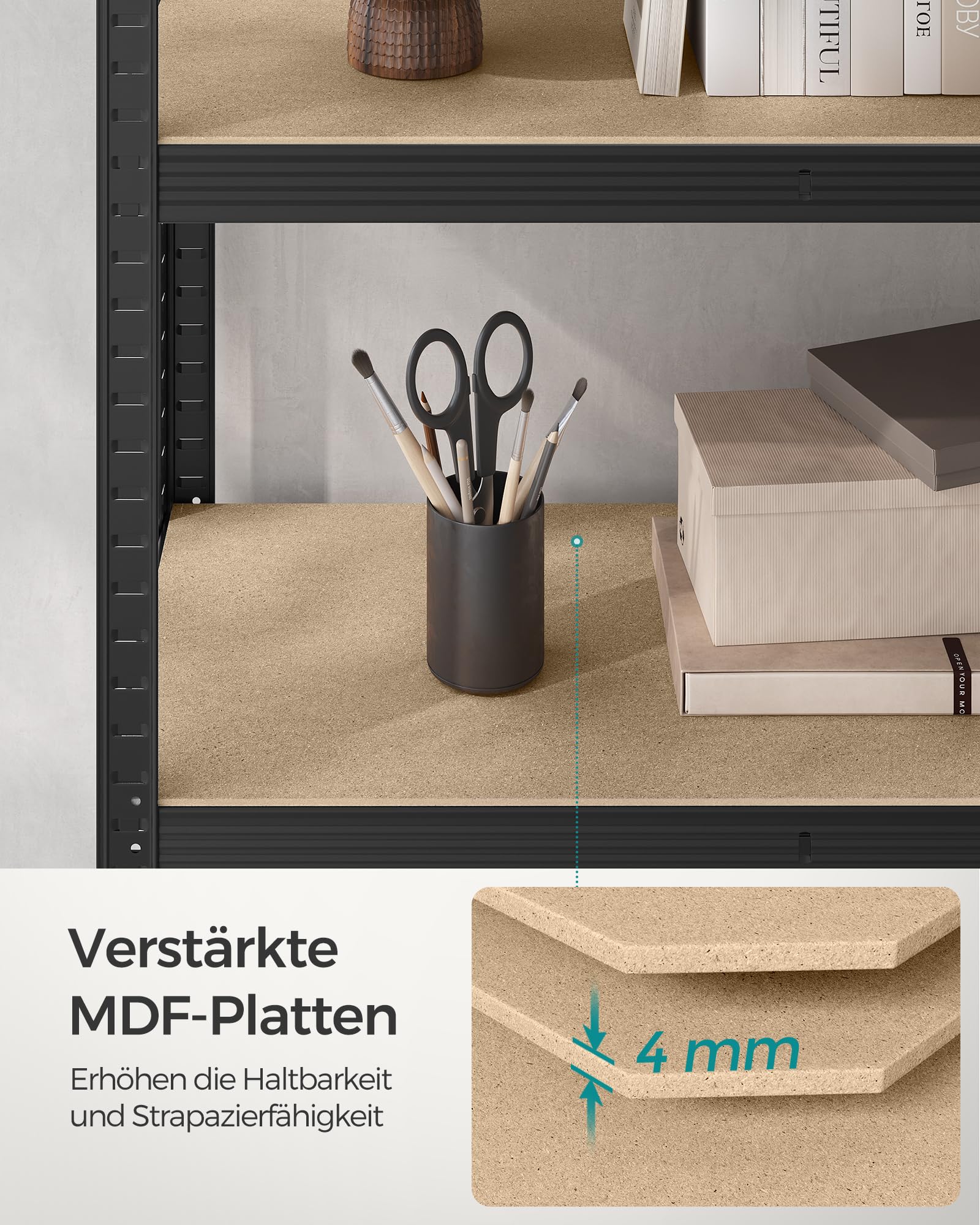 songmics-schwerlastregal-60-x-120-x-200-cm-schwarz-glr060b01 image 8